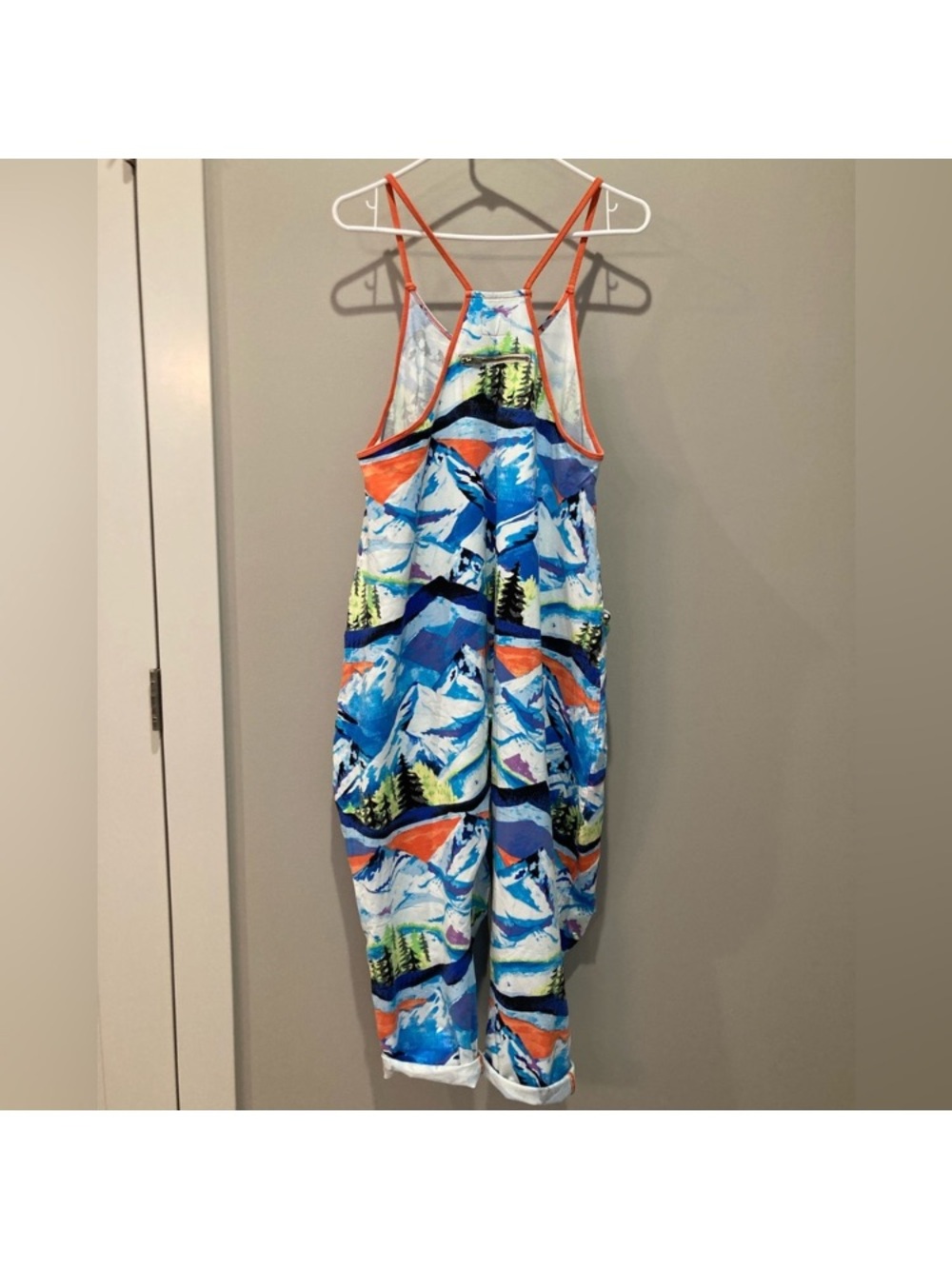 FREE PEOPLE Movement Printed Hot Shot Onesie in Skinic Route Apres Combo - Picture 6 of 6